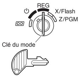 SHARP XE-A147 - Commutateur de mode et Clé du mode - 1