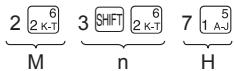 SHARP XE-A147 - Numéro attribué et tableau de caractères - 6