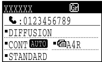 SHARP MX-FX13 - TRANSMISSION PAR COMPOSITION AUTOMATIQUE (NUMEROTATION EXPRESS ET NUMEROTATION PAR GROUPE) - 5