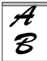 SHARP MX-FX13 - A l'extérieur des données numériées (données du document) - 2