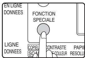 SHARP MX-FX13 - En mode fax, appuyez sur la touche [FONCTION SPECIALE]. - 1