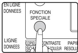SHARP MX-FX13 - En mode fax, appuyez sur la touche [FONCTION SPECIALE]. - 1