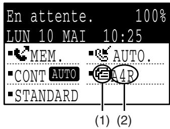 SHARP MX-FX13 - VERIFICATION DU FORMAT D'UN ORIGINAL MIS EN PLACE - 1