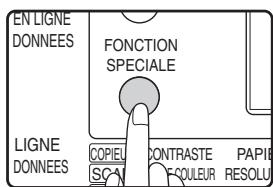 SHARP MX-FX13 - En mode fax, appuyez sur la touche [FONCTION SPECIALE]. - 1