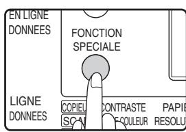 SHARP MX-FX13 - Appuyez sur la touche [FONCTION SPECIALE]. - 1