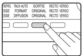 SHARP MX-FX13 - Vérifiez le format d'original. Si le format de l'original n'est pas standard ou si le format n'a pas eté correctement détecté, appuyez sur la touche [ORIGINAL]. - 1