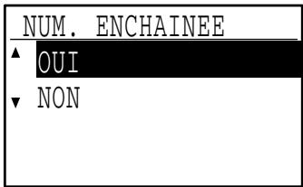 SHARP MX-FX13 - Sélectionnez "ACTIVE" ou "DEACTIVE" à l'aide de la touche [▼] ou [▲]. - 2