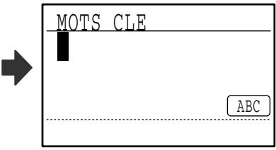SHARP MX-FX13 - RECHERCHE D'UN DESTINATAIRE PROGRAMME (A L'AIDE DE LA TOUCHE [ADRESSE]) - 2