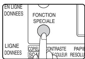 SHARP MX-FX13 - Appuyez sur la touche [FONCTION SPECIALE]. - 1