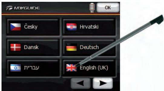 SILVERCREST GPS NAVIGATOR 4000 - Mise sous tension - 1