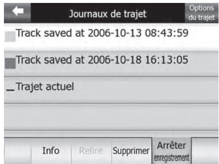 SILVERCREST GPS NAVIGATOR 4000 - Modification de la journalisation des itinéaires - 1