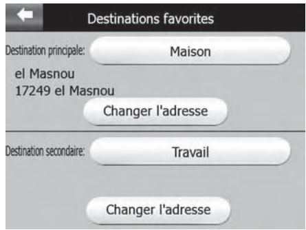 SILVERCREST GPS NAVIGATOR 4000 - Indication d'une destination via les favorsis - 2
