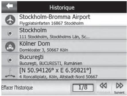 SILVERCREST GPS NAVIGATOR 4000 - Vue itinétaire - 1