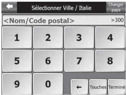 SILVERCREST GPS NAVIGATOR 4000 - Sélection de la ville - 4