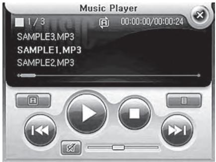 SILVERCREST GPS NAVIGATOR 4000 - Lecture de musique : le lecteur MP3 - 1