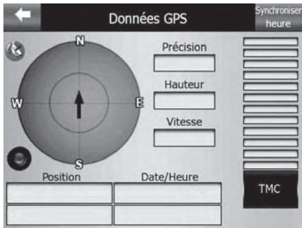 SILVERCREST GPS NAVIGATOR 4000 - Affichage de la connexion I - 2