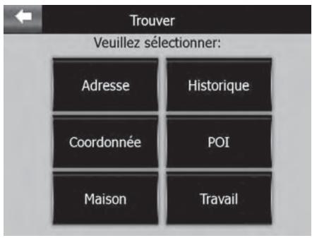SILVERCREST GPS NAVIGATOR 4000 - Indication d'une destination via des coordonnées - 1