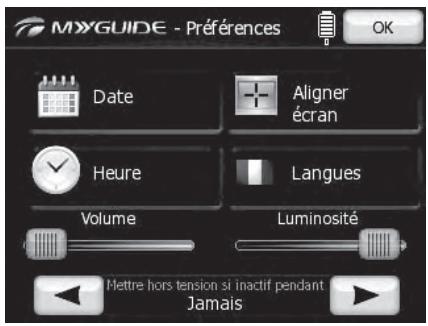 SILVERCREST GPS NAVIGATOR 4000 - Menu principal - 1