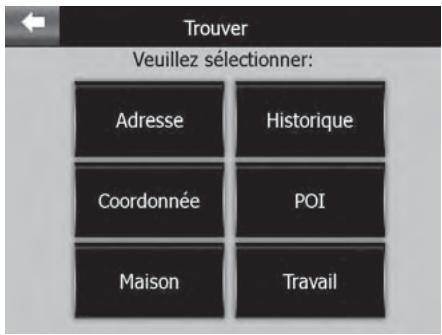 SILVERCREST GPS NAVIGATOR 4000 - Indication d'une destination via un POI - 1