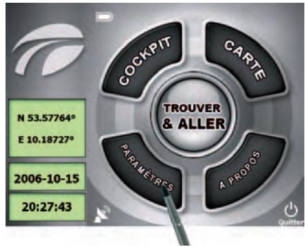 SILVERCREST GPS NAVIGATOR 4000 - Paramètres de l'itinétaire - 1