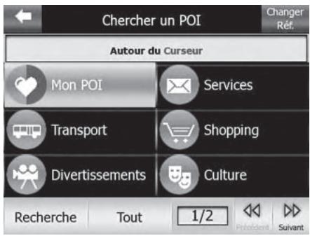 SILVERCREST GPS NAVIGATOR 4000 - Trouver un POI - 1