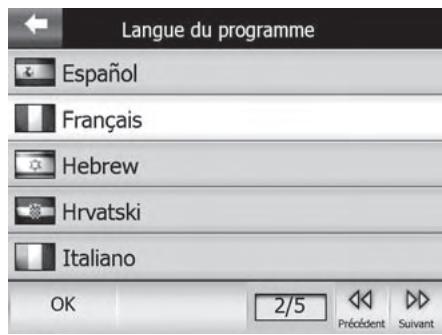SILVERCREST GPS NAVIGATOR 4000 - Langue du programme - 1