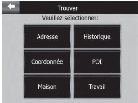 SILVERCREST GPS NAVIGATOR 4000 - Indication d'une destination via les favorsis - 1