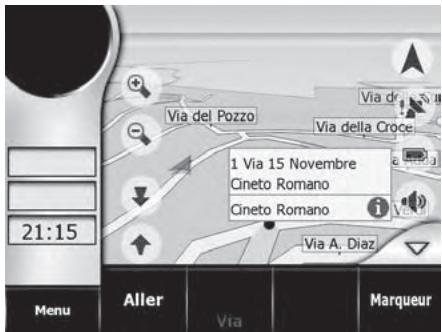 SILVERCREST GPS NAVIGATOR 4000 - Sélection de destinations via «Destinations récentes», liste d'inéraires - 2