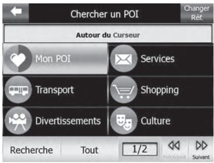 SILVERCREST GPS NAVIGATOR 4000 - Destinations récentes - 1