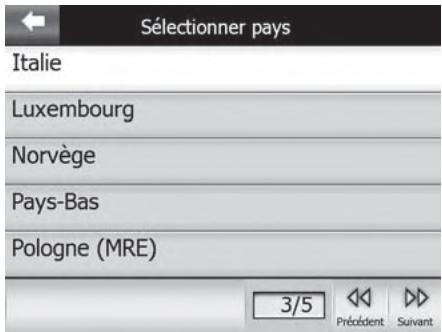 SILVERCREST GPS NAVIGATOR 4000 - Sélection de la ville - 2