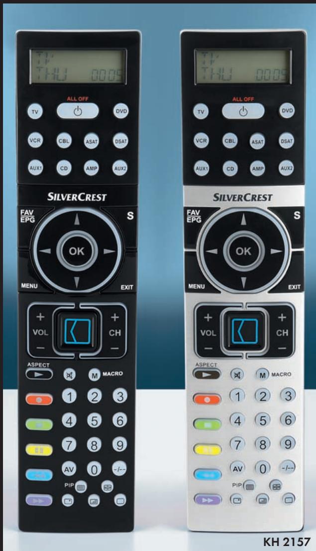 SILVERCREST KH 2157 - UNIVERSALFERNBEDIENUNG - 1