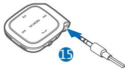 NOKIA BLUETOOTH STEREO HEADSET BH-214 - Nokia BH-214 - 3