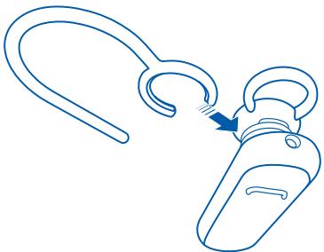 NOKIA BH 110 - Porter le kit oreillette - 1