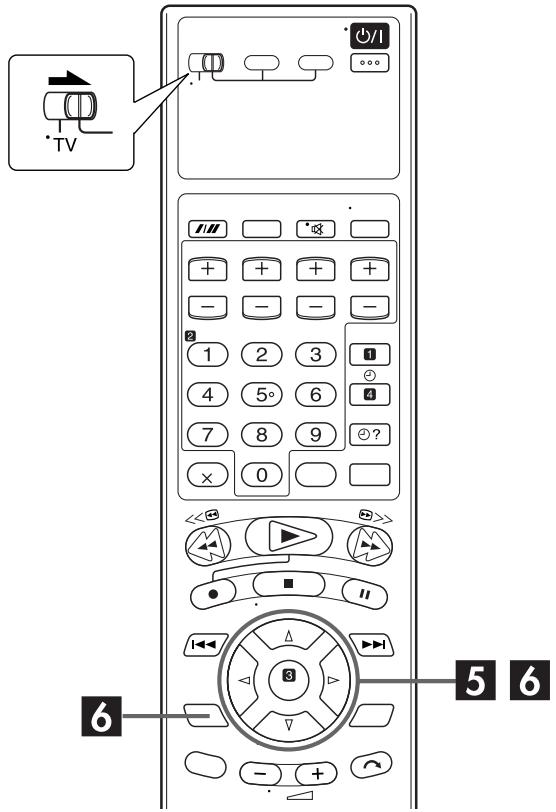 JVC HR-XVS20EF - Acceder à l'écran de "REGL. AUTO. DES CANAUX". - 3