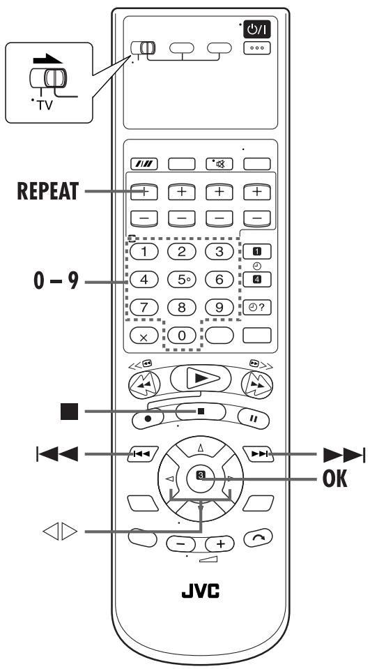 JVC HR-XVS20EF - Fonctionnalités de lecture avec le menu de configuration de la lecture - 6