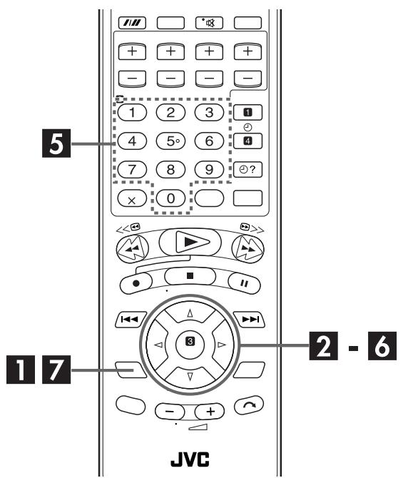 JVC HR-XVS20EF - Revenir à l'écran normal. - 1