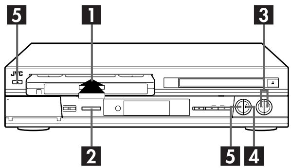 JVC HR-XVS20EF - Lecture simple - 1