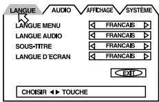 JVC HR-XVS20EF - Acceder à l'écran du menu DVD. - 1