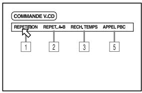 JVC HR-XVS20EF - Fonctionnalités de lecture avec le menu de configuration de la lecture - 5