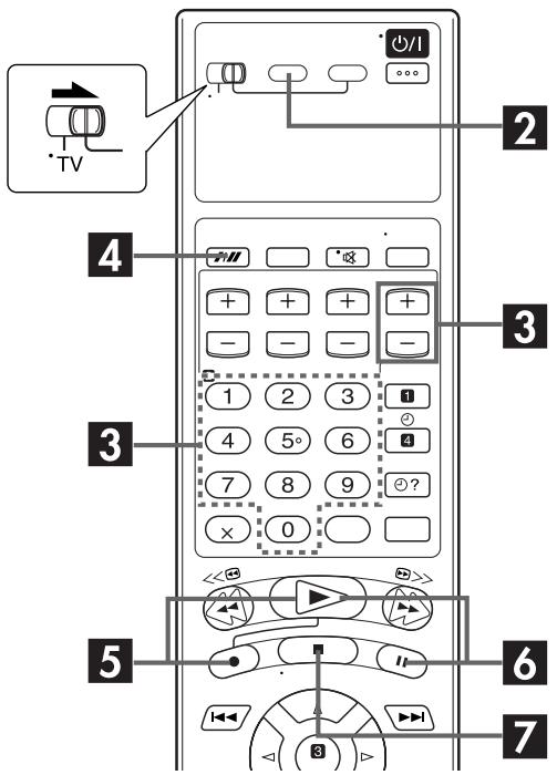 JVC HR-XVS20EF - Enregistrement simple - 2