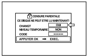 JVC HR-XVS20EF - Acceder à l'écran du mot de passer. - 1