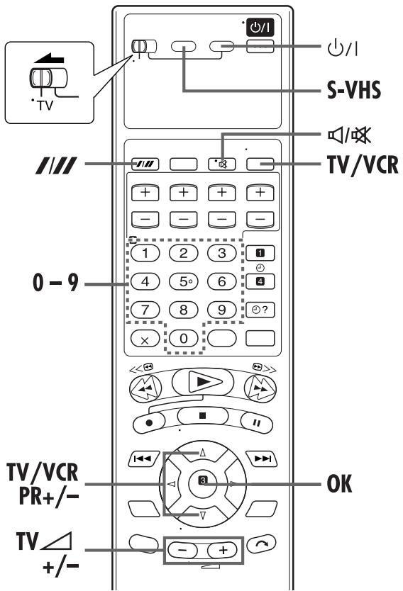 JVC HR-XVS20EF - Avant d'effectuer les étapes suivantes : - 1