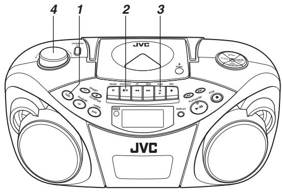 JVC RC-EX25S - Fonctionnement de base - 1