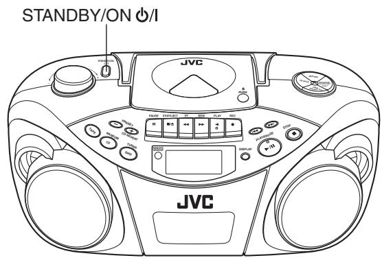 JVC RC-EX25S - CONEXIón/DESCONEXIón DE LA UNIDAD - 1