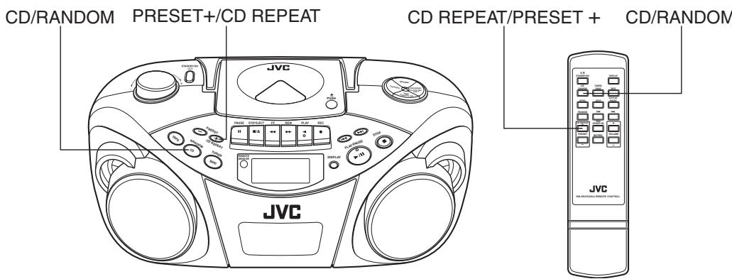 JVC RC-EX25S - Reproduccion repetida/aleatoria - 1