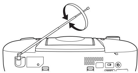 JVC RC-EX25S - Gebruik van de antennes - 1