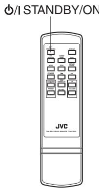 JVC RC-EX25S - ALLUMER ET ÉTEINDRE L'UNITÉ - 2