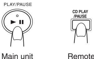 JVC RC-EX25S - To pause playback - 1