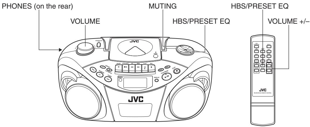 JVC RC-EX25S - To show the clock when CD or tuner is selected - 3