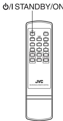 JVC RC-EX25S - EIN-/AUSSCHALTEN DES GERÄTS - 2